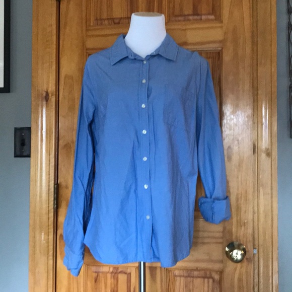 Merona blue dress shirt - Picture 1 of 6
